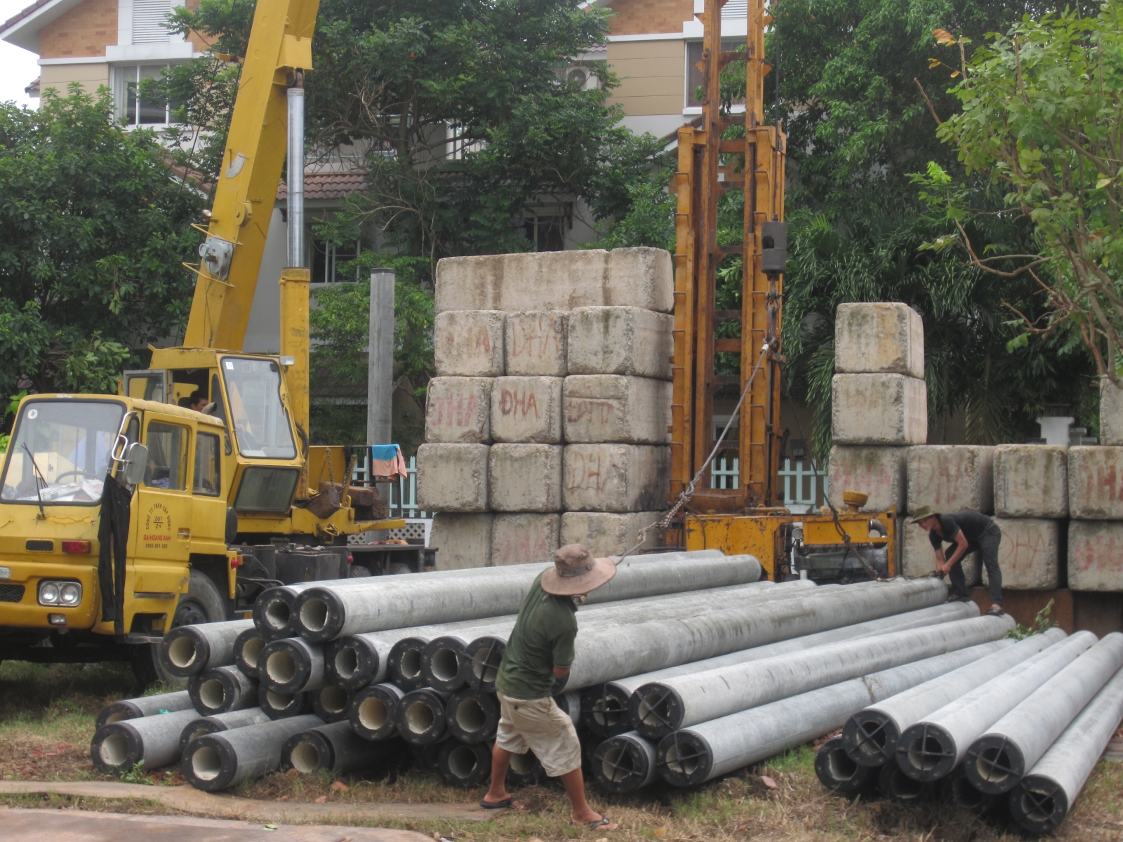 Ép Cọc Bê Tông Tại Nam Định 